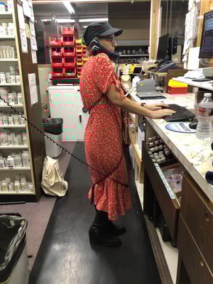 Sally "Tangled Up" in the Pharmacy
